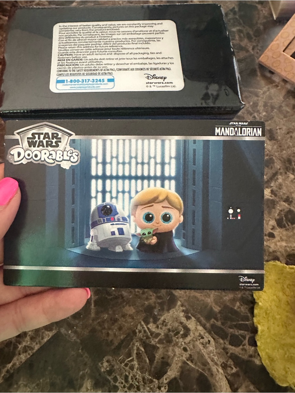 Star Wars Doorables The Mandalorian wide screen movie  moments